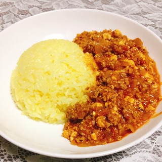 ヘルシー#豆腐入りキーマカレー